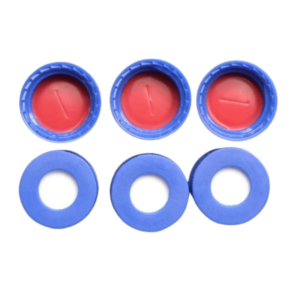 bonded pre-slit septa cap